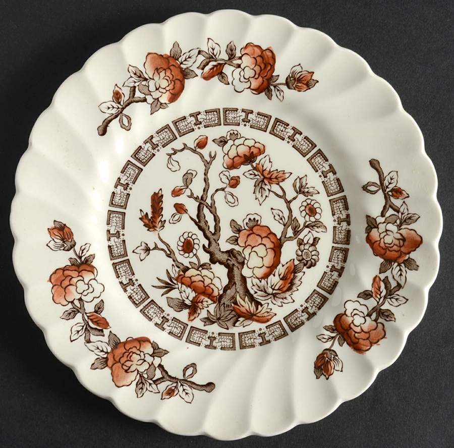 Dynasty (Swirled) Bread & Butter Plate by Myott Staffordshire-1