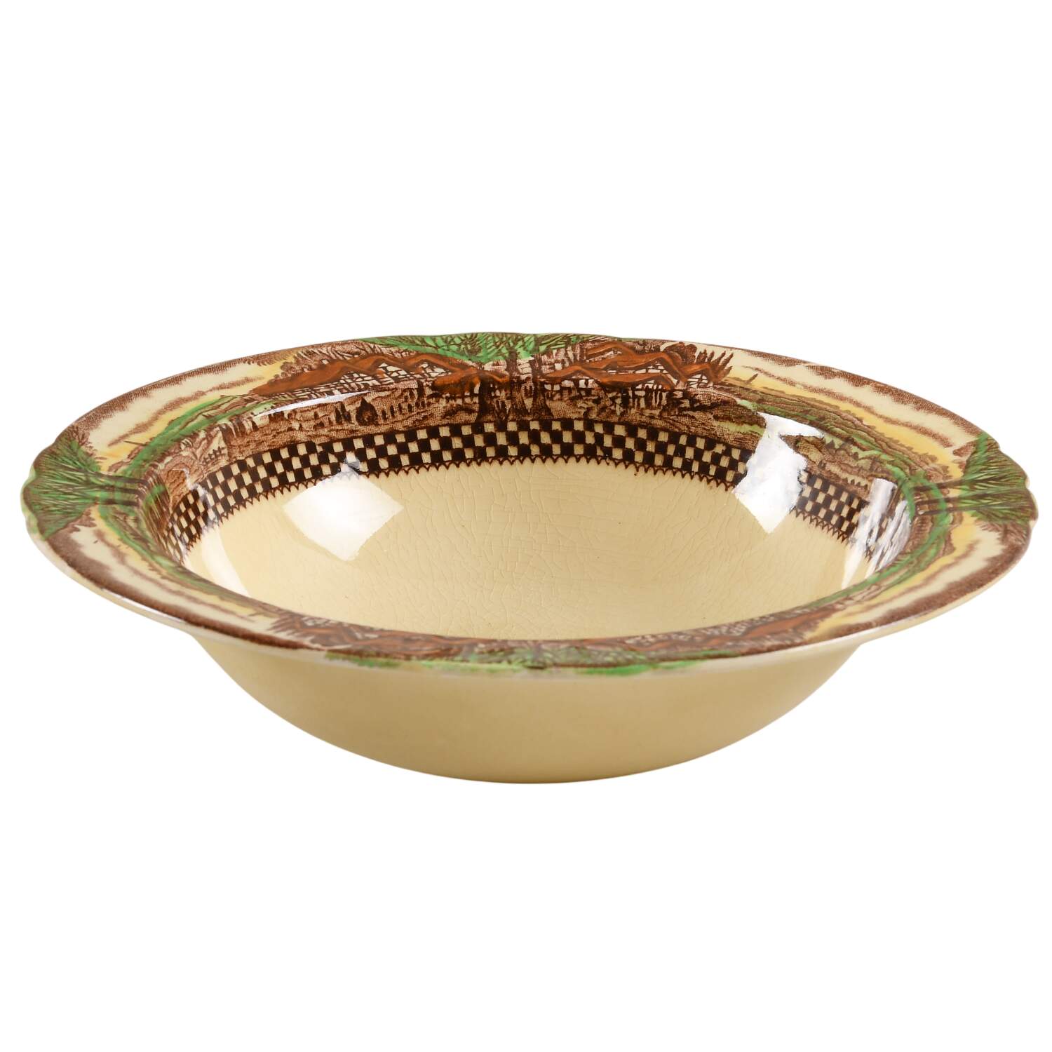 England's Countryside (No Trim) Rim Cereal Bowl by Myott Staffordshire-1