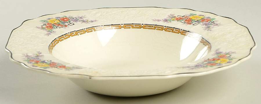 F2832 Rim Soup Bowl by Myott Staffordshire-1