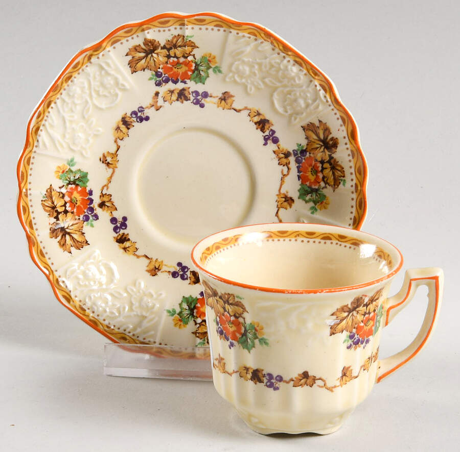 FH2909 Demitasse Cup & Saucer Set by Myott Staffordshire-1