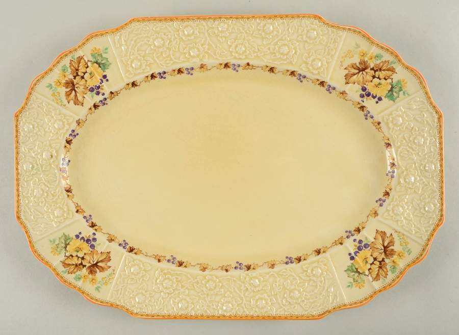 FH2909 16" Oval Serving Platter by Myott Staffordshire-1