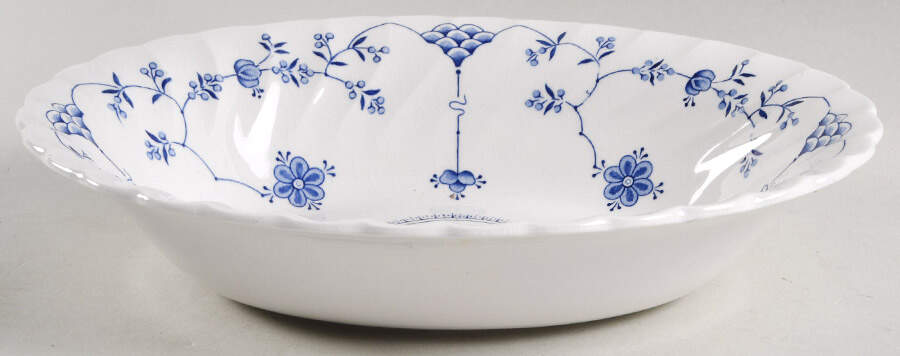 Finlandia 9" Oval Vegetable Bowl by Myott Staffordshire-1