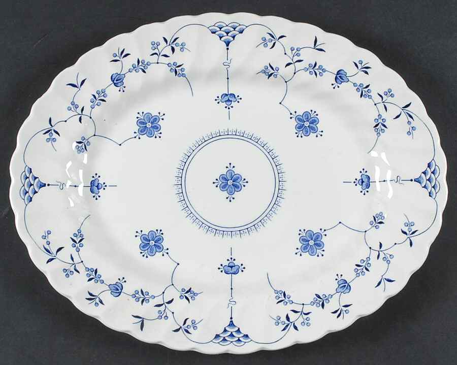 Finlandia 12" Oval Serving Platter by Myott Staffordshire-1