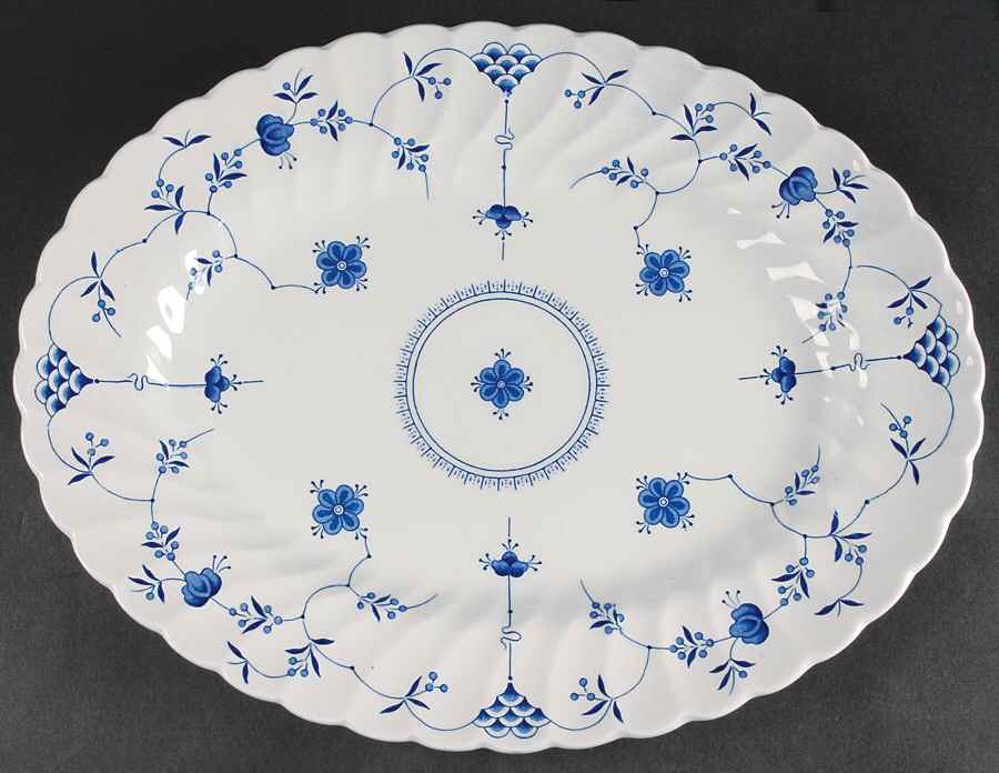 Finlandia 16" Oval Serving Platter by Myott Staffordshire-1