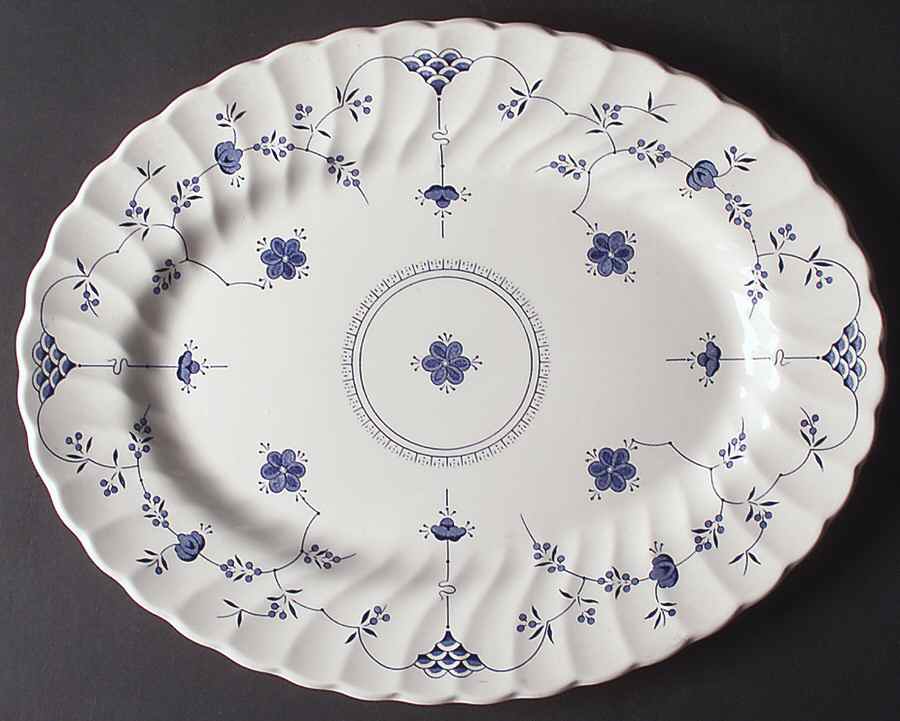 Finlandia 14" Oval Serving Platter by Myott Staffordshire-1