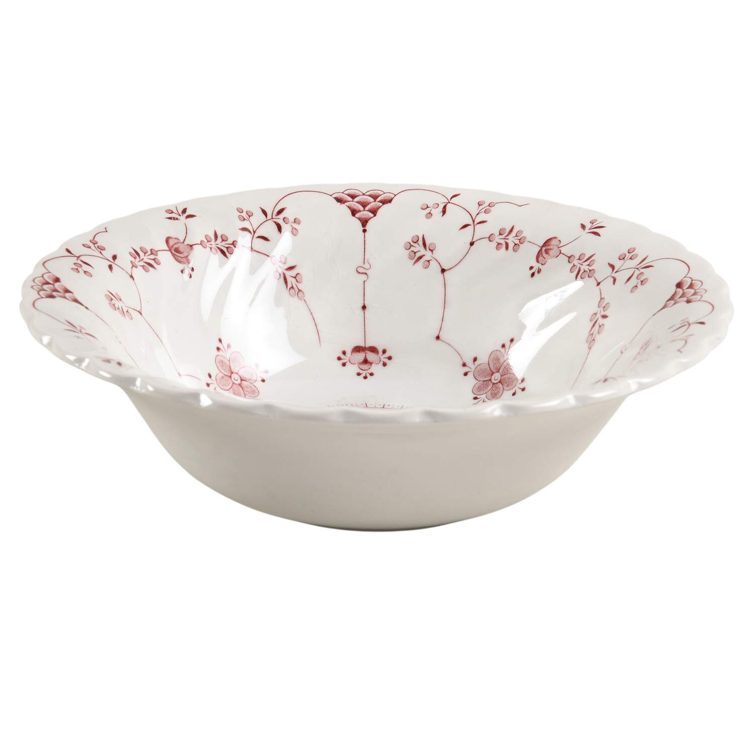 Finlandia Pink 8" Round Vegetable Bowl by Myott Staffordshire-1