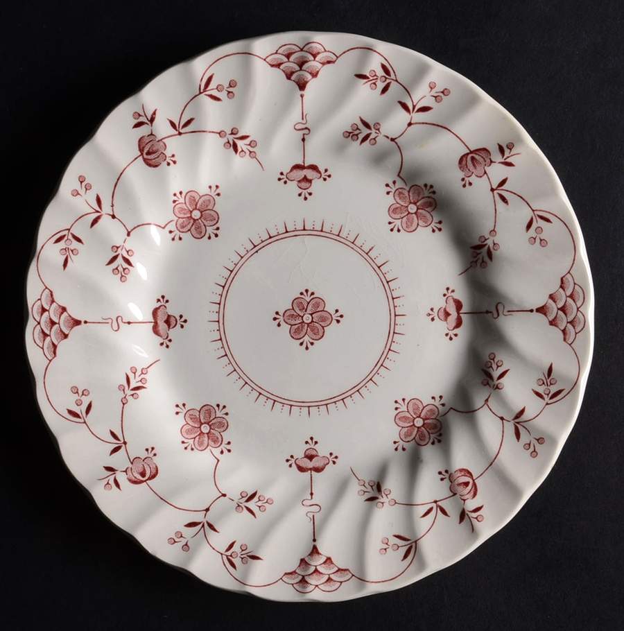Finlandia Pink Bread & Butter Plate by Myott Staffordshire-1