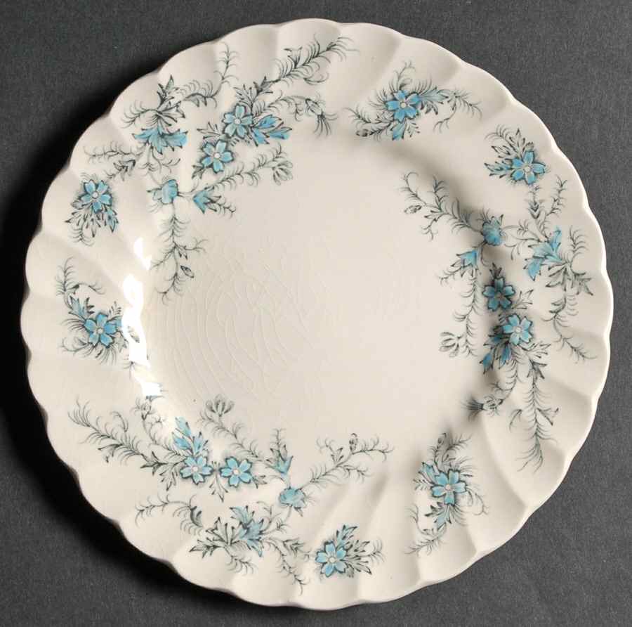 Forget Me Not Bread & Butter Plate by Myott Staffordshire-1
