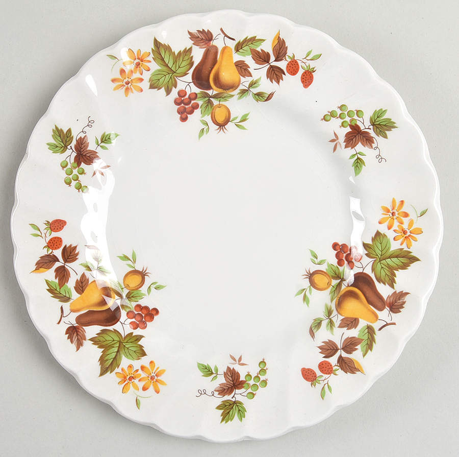 Harvest Bread & Butter Plate by Myott Staffordshire-1