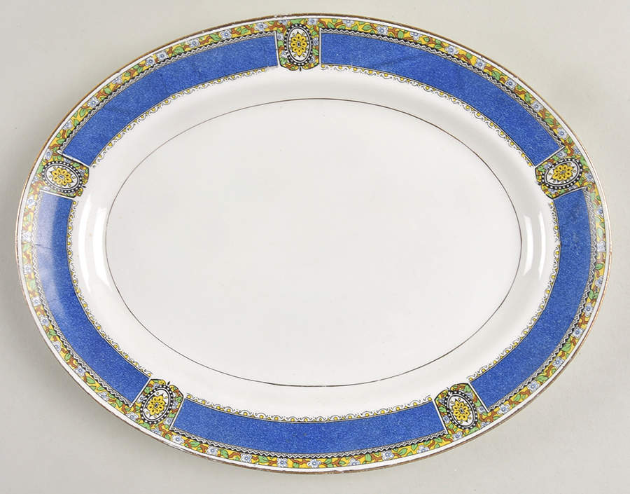 The Hatherton 10" Oval Serving Platter by Myott Staffordshire-1