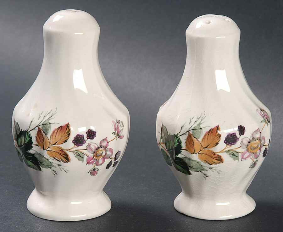Hedgerow Salt & Pepper Set by Myott Staffordshire-1