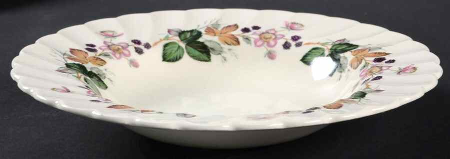 Hedgerow Rim Soup Bowl by Myott Staffordshire-1