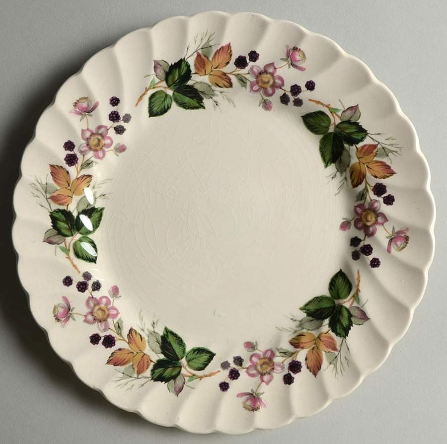 Hedgerow Luncheon Plate by Myott Staffordshire-1