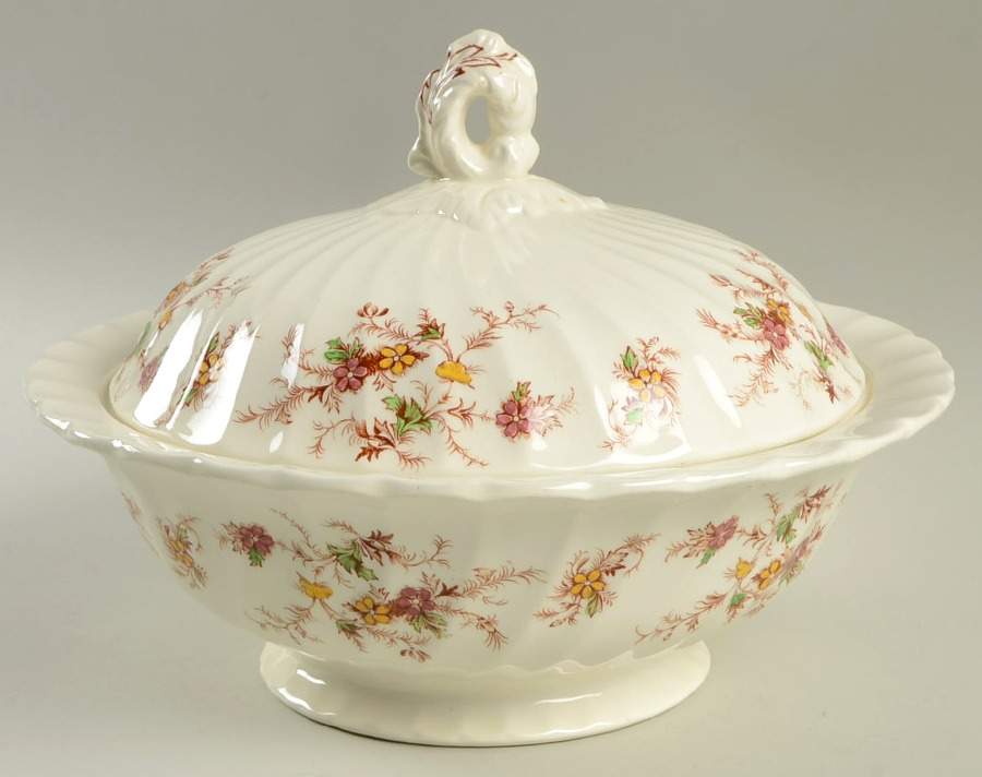 Heritage Round Covered Vegetable by Myott Staffordshire-1