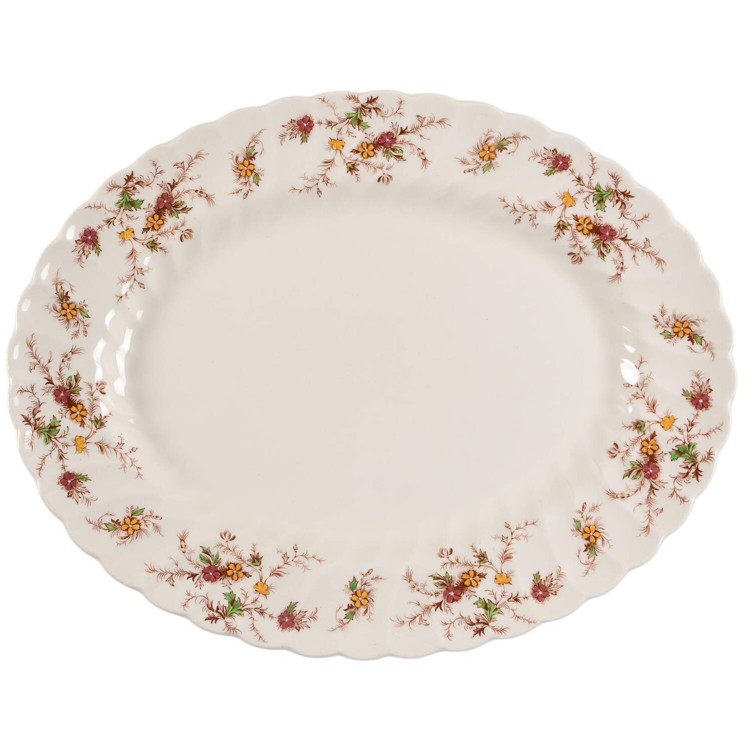Heritage 15" Oval Serving Platter by Myott Staffordshire-1