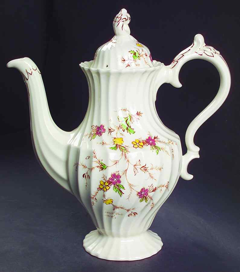 Heritage Coffee Pot & Lid by Myott Staffordshire-1