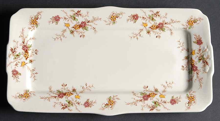 Heritage Large Sandwich Tray by Myott Staffordshire-1