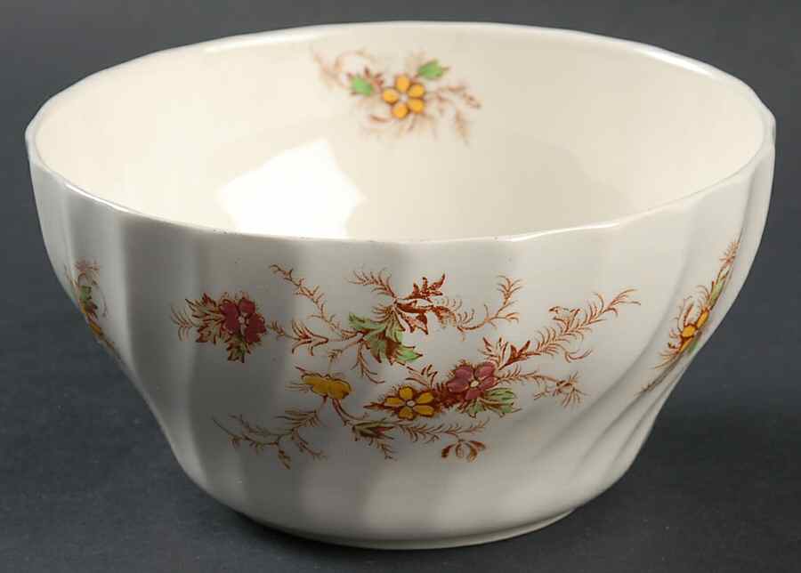 Heritage Cranberry Bowl by Myott Staffordshire-1