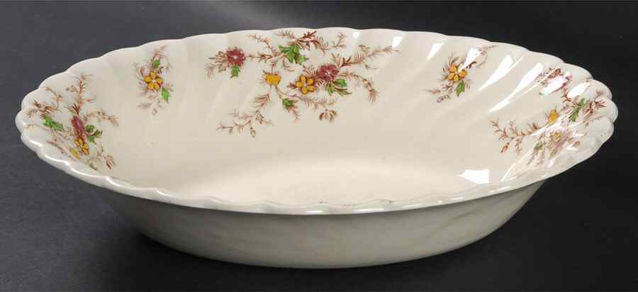 Heritage 9" Oval Vegetable Bowl by Myott Staffordshire-1