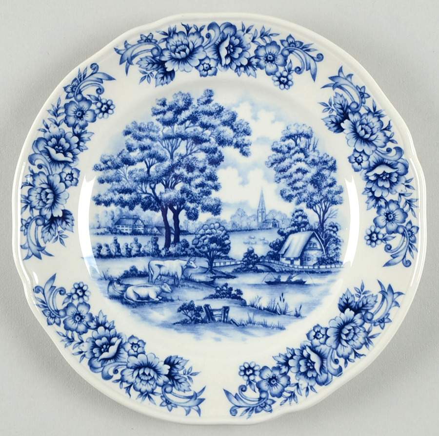 Home Country Salad Plate by Myott Staffordshire-1