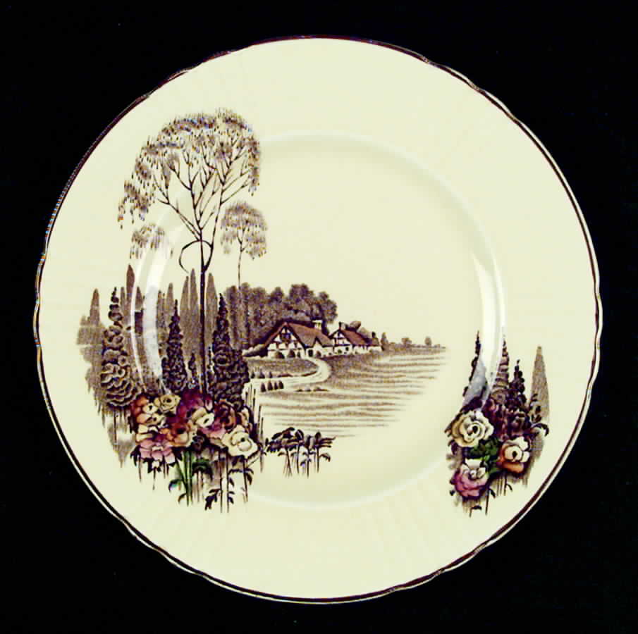 Homeland Salad Plate by Myott Staffordshire-1