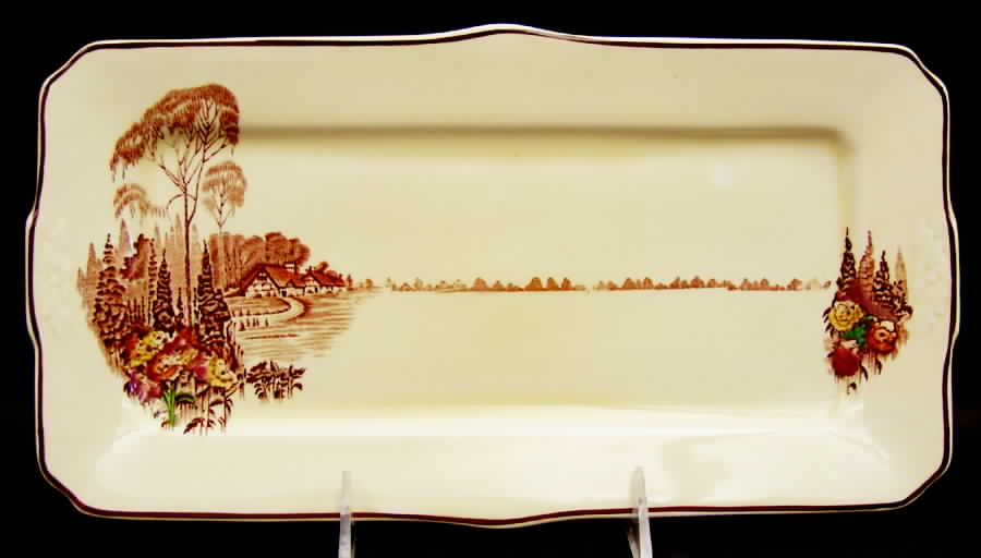 Homeland Large Sandwich Tray by Myott Staffordshire-1