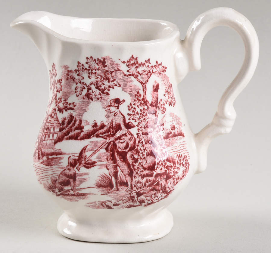 Hunter Rose Creamer by Myott Staffordshire-1