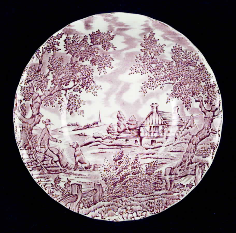 Hunter Rose Coupe Cereal Bowl by Myott Staffordshire-1
