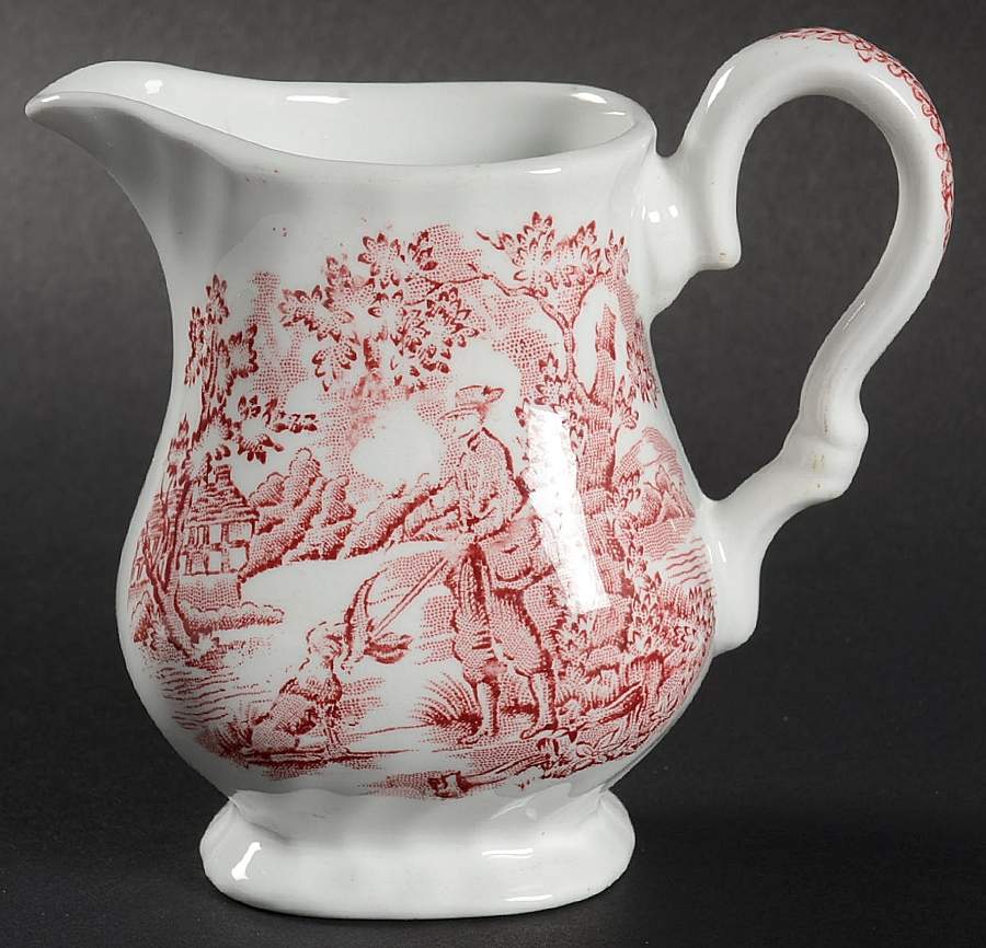 Hunter Rose Creamer by Myott Staffordshire-1