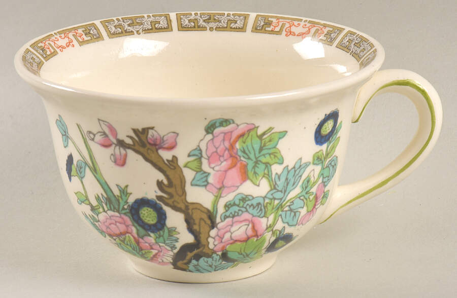 Indian Tree Flat Cup by Myott Staffordshire-1