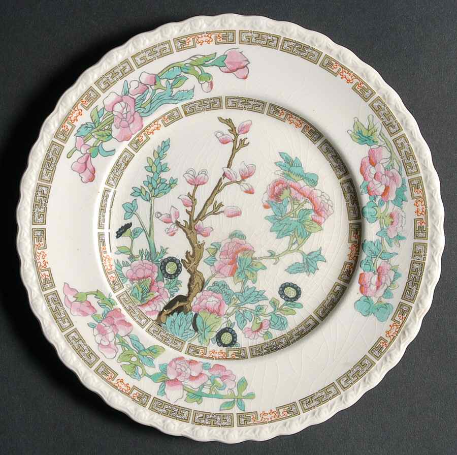 Indian Tree Salad Plate by Myott Staffordshire-1