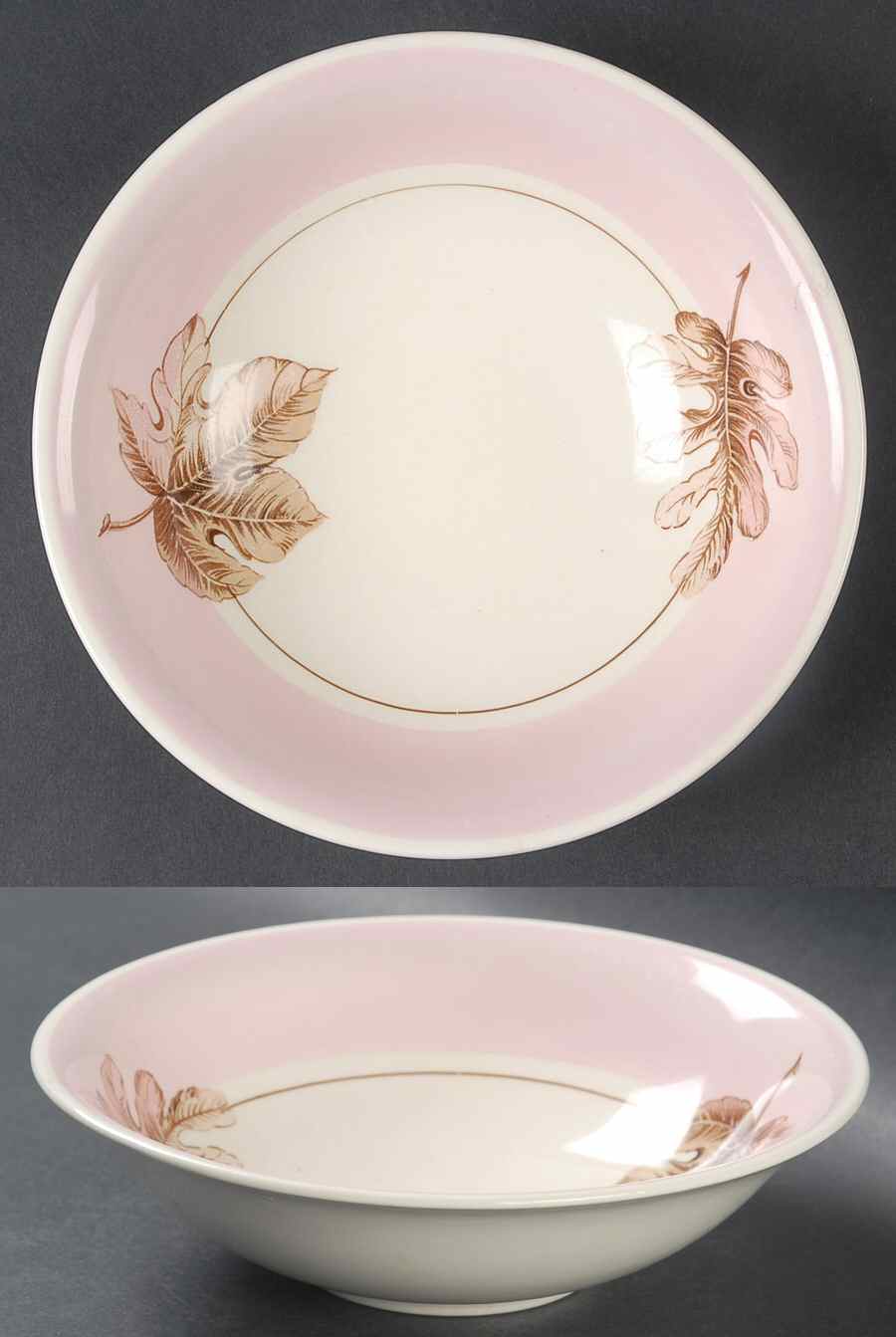 Invitation Coupe Cereal Bowl by Myott Staffordshire-1