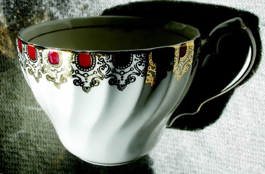 Jewel Flat Cup by Myott Staffordshire-1