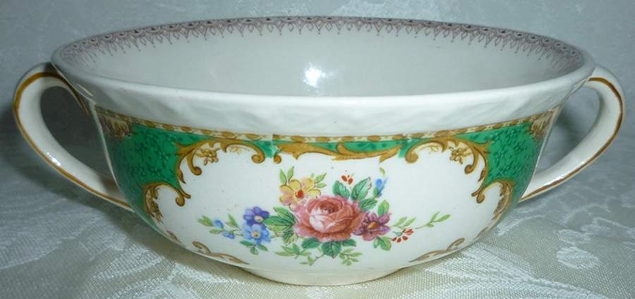 Kent Flat Cream Soup Bowl by Myott Staffordshire-1
