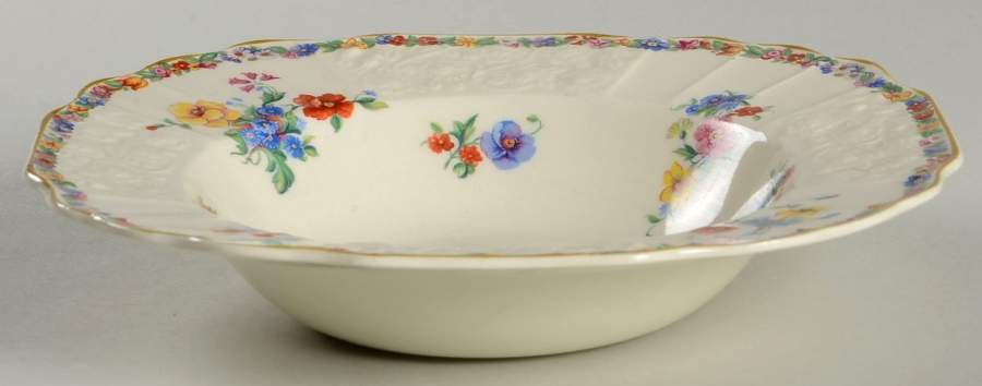 La Salle Rim Soup Bowl by Myott Staffordshire-1