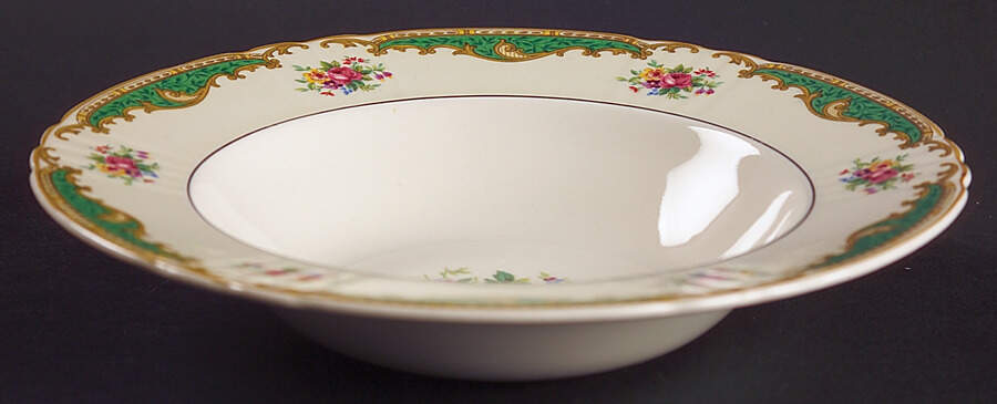 Marjorie Rim Soup Bowl by Myott Staffordshire-1