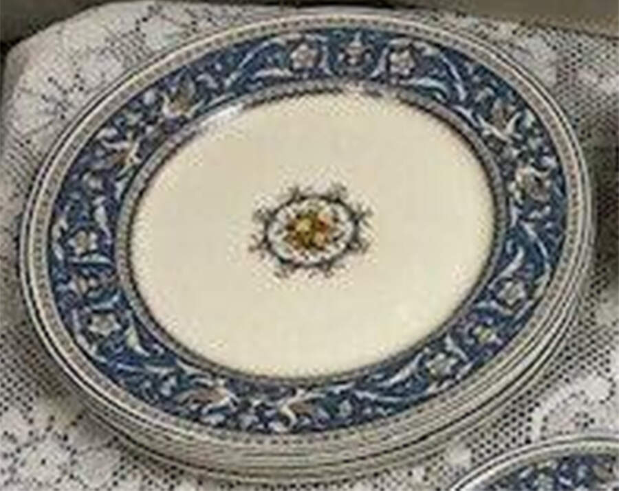 Medici Cobalt Blue Dinner Plate by Myott Staffordshire-1