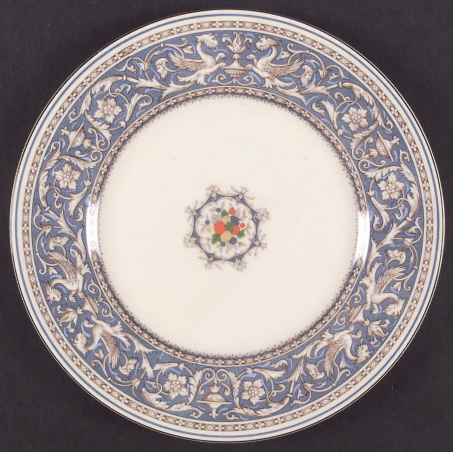 Medici Sky Blue Dinner Plate by Myott Staffordshire-1