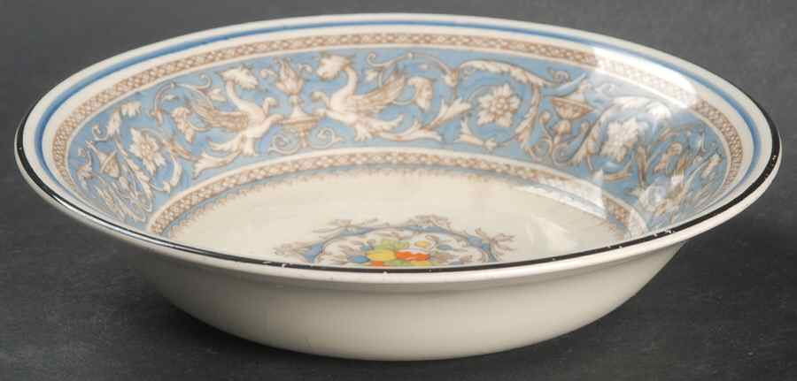 Medici Sky Blue Fruit/Dessert (Sauce) Bowl by Myott Staffordshire-1