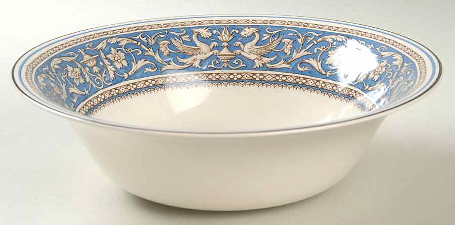 Medici Sky Blue 8" Round Vegetable Bowl by Myott Staffordshire-1
