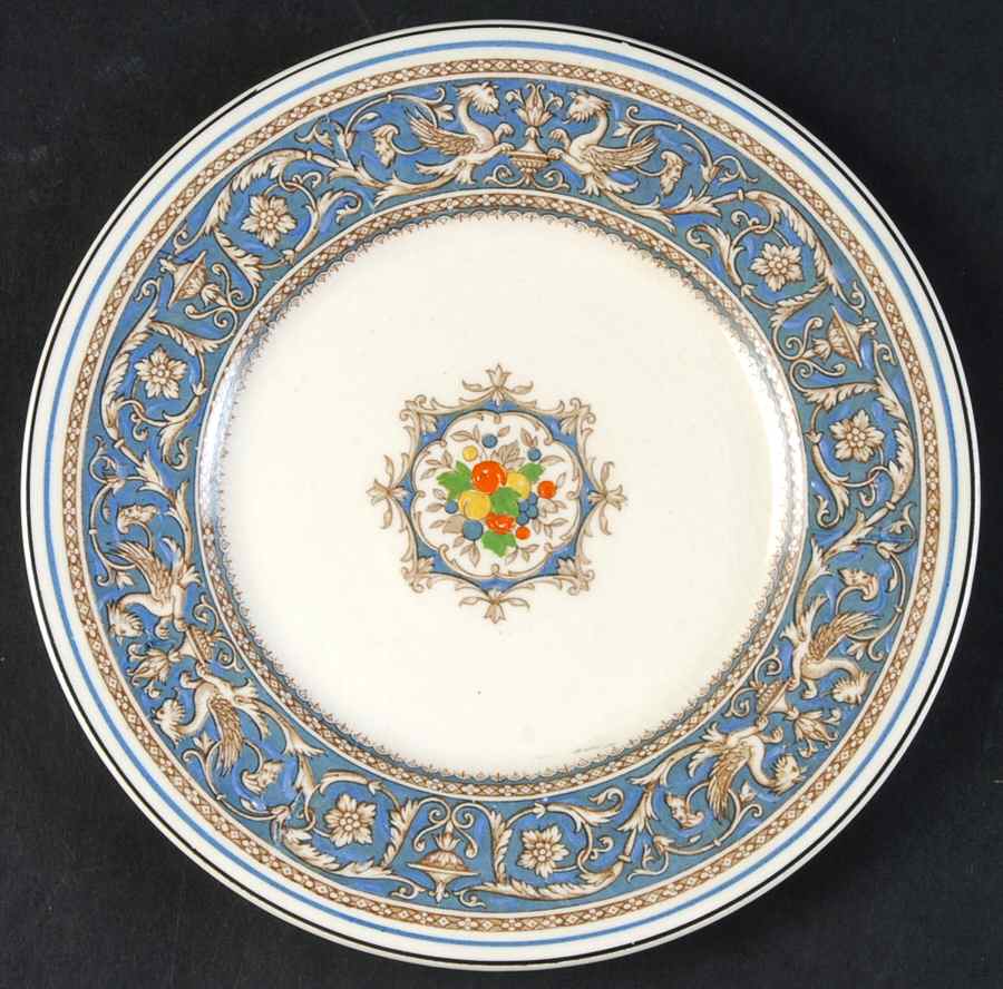 Medici Sky Blue Bread & Butter Plate by Myott Staffordshire-1