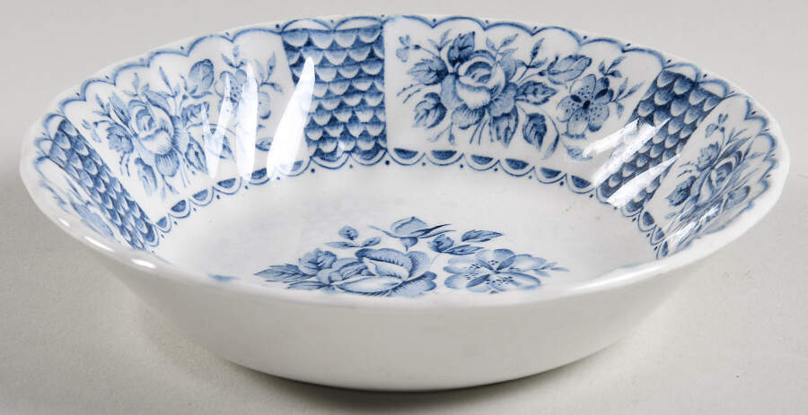 Melody Blue Fruit/Dessert (Sauce) Bowl by Myott Staffordshire-1