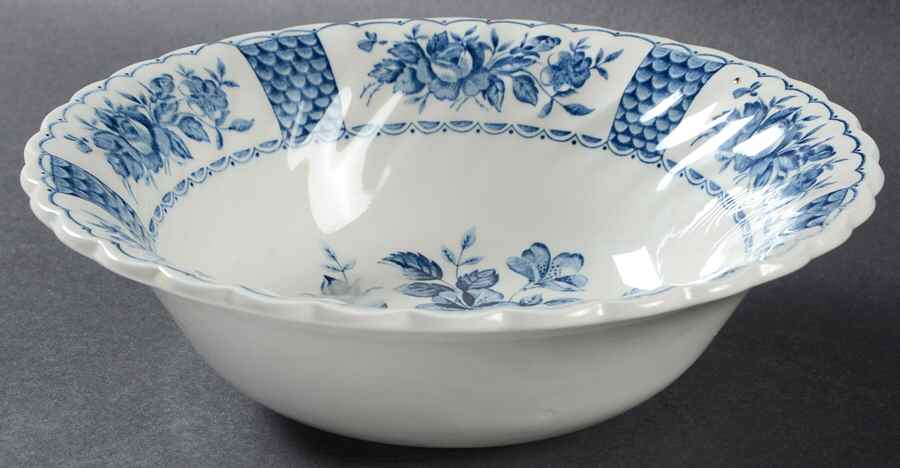 Melody Blue 8" Round Vegetable Bowl by Myott Staffordshire-1