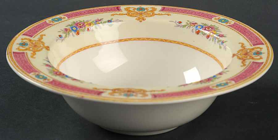 Melrose Rim Cereal Bowl by Myott Staffordshire-1