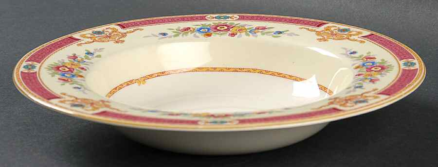 Melrose Rim Soup Bowl by Myott Staffordshire-1