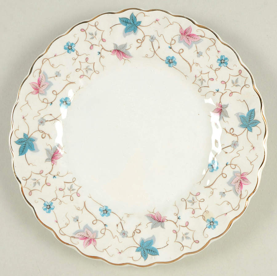 Minuet Bread & Butter Plate by Myott Staffordshire-1