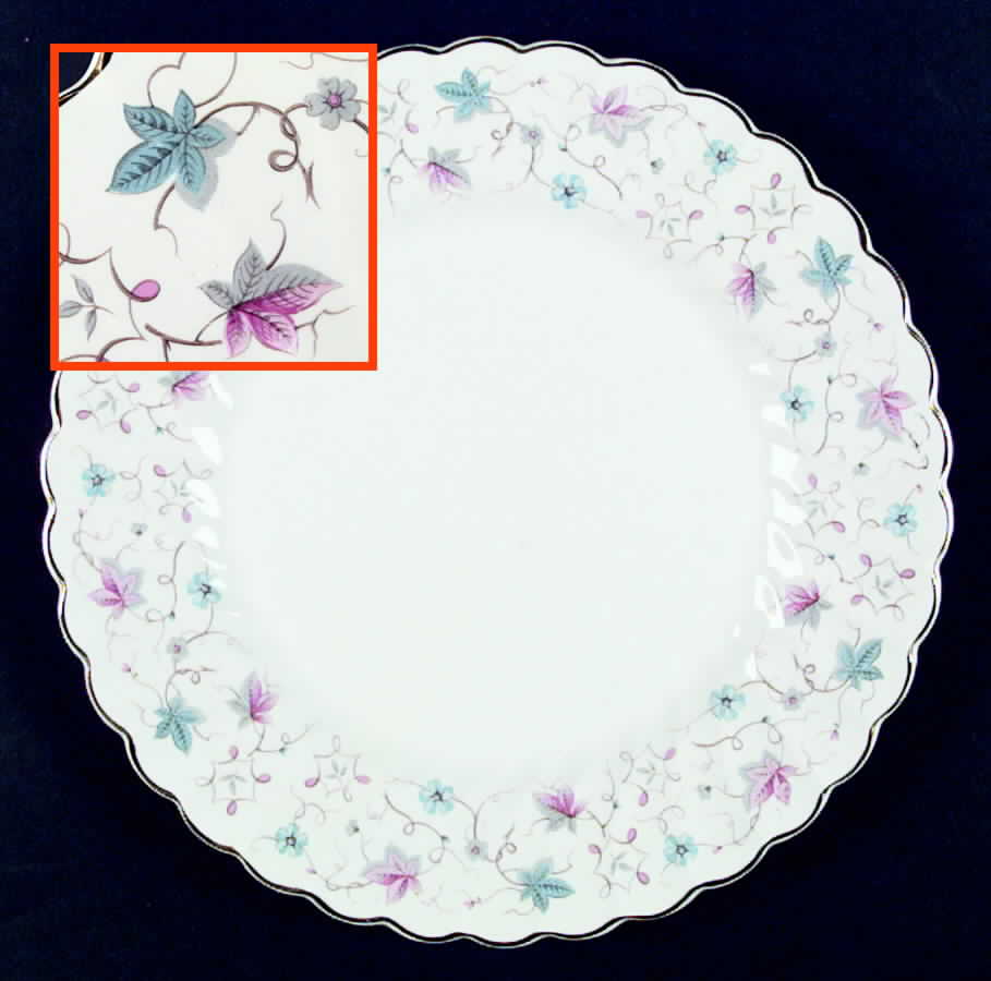 Minuet Dinner Plate by Myott Staffordshire-1