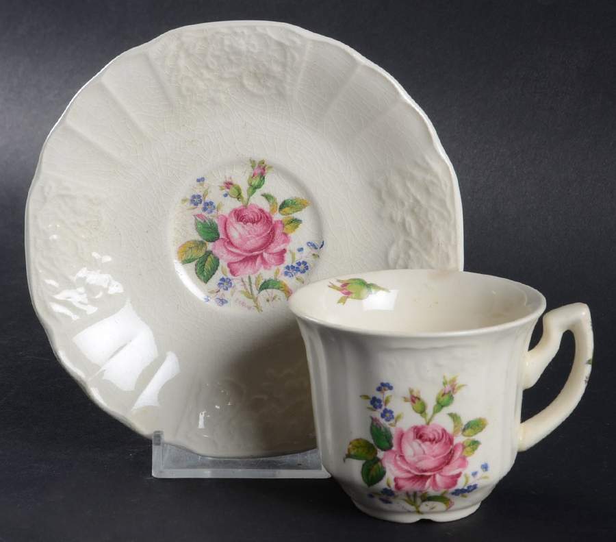 Madison Flat Demitasse Cup & Saucer Set by Myott Staffordshire-1
