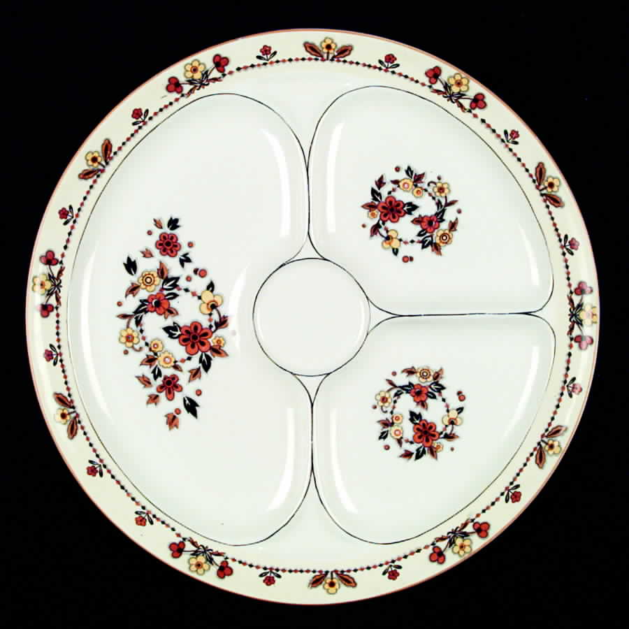 MYO15 Chip Bowl/Plate for Chip & Dip Set by Myott Staffordshire-1