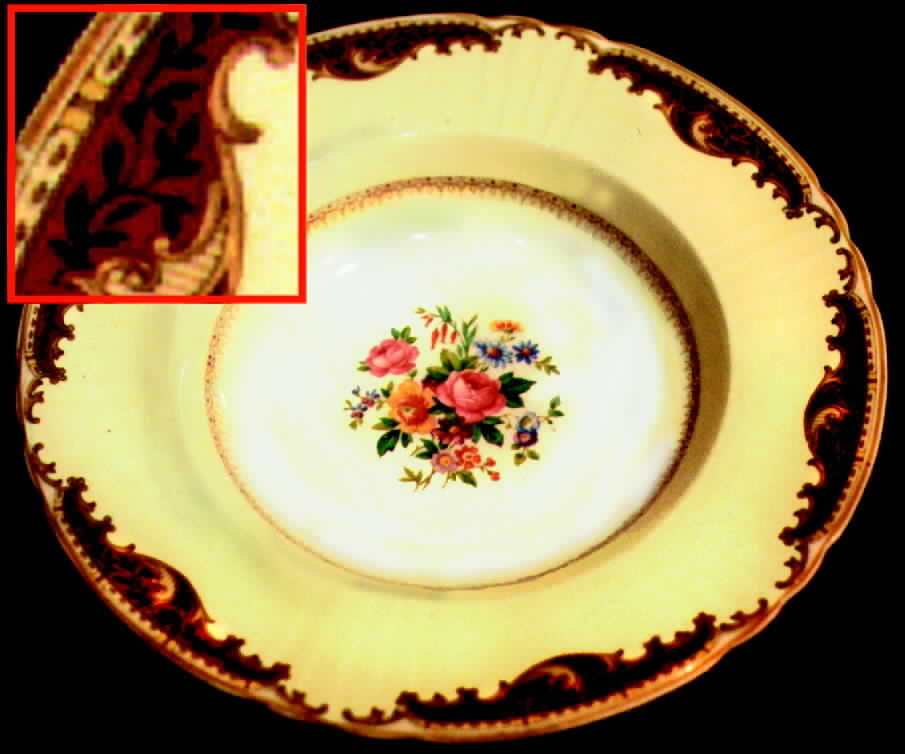 MYO21 Rim Soup Bowl by Myott Staffordshire-1